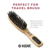 image:imageKent PF10 Natural Boar Bristle Brush  Hair Straightening Styling and Smoothing for Short to Medium Length Hair TravelFriendlyPF10