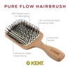 image:imageKent PF17 Large Cushion Paddle Brush Taming Fine Pins Hair  Detangling Long Thick Curly Hair Scalp Massager Growth Stimulator Wet or Dry Use Made in EnglandLPF2