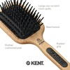 image:imageKent PF17 Large Cushion Paddle Brush Taming Fine Pins Hair  Detangling Long Thick Curly Hair Scalp Massager Growth Stimulator Wet or Dry Use Made in EnglandPF19