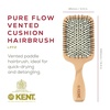 image:imageKent PF17 Large Cushion Paddle Brush Taming Fine Pins Hair  Detangling Long Thick Curly Hair Scalp Massager Growth Stimulator Wet or Dry Use Made in EnglandLPF2