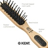 image:imageKent PF20 Narrow Cushion Paddle Brush  Taming Fat Pins Detangling Long Thick and Curly Hair Scalp Massager and Growth Stimulator for All Hair Types Made in EnglandPF21