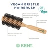 image:imageKent V03 Vegan Boar Bristle Hair Brush EcoFriendly 60mm Round Brush with CrueltyFree Bristles for Blowouts Volume Root Lift Curls All Hair Types Wooden Handle Travel Size Made in England60MM