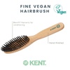 image:imageKent V10 Vegan Boar Bristle Hair Brush and Beard Brush for Men Eco Friendly Bristle Brush for Smoothing Hair Taming Beards and Mustaches SmallLarge