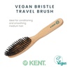 image:imageKent V10 Vegan Boar Bristle Hair Brush and Beard Brush for Men Eco Friendly Bristle Brush for Smoothing Hair Taming Beards and Mustaches SmallLarge