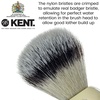 image:imageKent VS60 Natural Badger Bristle Black Socket Shaving Brush for Men for Safety Razor Shaving Razors for Men Perfect Lather Shaving Brush for Shave Cream Shaving Soap Kent Luxury Shaving Since 1777INF Plus