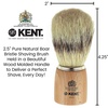 image:imageKent VS60 Natural Badger Bristle Black Socket Shaving Brush for Men for Safety Razor Shaving Razors for Men Perfect Lather Shaving Brush for Shave Cream Shaving Soap Kent Luxury Shaving Since 1777VS70