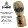 image:imageKent VS60 Natural Badger Bristle Black Socket Shaving Brush for Men for Safety Razor Shaving Razors for Men Perfect Lather Shaving Brush for Shave Cream Shaving Soap Kent Luxury Shaving Since 1777VS70