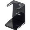 image:imageKENT VSB1 Small Black Plastic Shaving Brush Stand for Self Adhesive Hang Drying Shave Brush Essential Part of Any Mens Shaving Kit Shaving Brush Holder Extends Natural Bristle Shaving Brushes LifeLarge Black