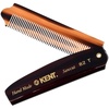 image:imageKent 82T Handmade Folding Pocket Comb for Men Fine Tooth Hair Comb Straightener for Everyday Grooming Styling Hair Beard or Mustache Use Dry or with Balms Saw Cut Hand Polished Made in EnglandTortoiseshell