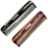 image:imageKent FOT Black Graphite Fine Tooth Comb for Men  Handmade Pocket Comb for Travel Styling Fine or Thinning Hair Mustache and Beard Care Handpolished SawCut Made in EnglandBundle
