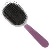 image:imageKent KCR4 Create Small Cushion Brush for Smoothing and Straightening All Hair Types  Paddle Brush with Purple Ergonomic Handle and a Boar BristleNylon Bristle Mix for Smooth Finishing and ShineSmall