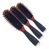image:imageKent Minihog Detangler Brush Anti Static Hair Brush with Rounded Nylon Bristles for All Hair Types Travel Brush with Ergonomic Grip for Easy StylingSmall Pack of 3