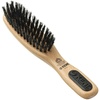 image:imageKent PF10 Natural Boar Bristle Brush  Hair Straightening Styling and Smoothing for Short to Medium Length Hair TravelFriendlyPF10