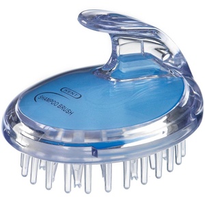 image:imageKENT SH1 BLU Scalp Scrubber Hair Brush amp Scalp Exfoliator with 42 Soft Rubber Bristles for Distributing Shampoo and Conditioner Shower Scalp Massage Tool1 Pack