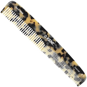 image:imageKent 9T Black Graphite Fine Tooth and Wide Tooth Detangler Comb  Large Handmade Dressing Comb for Wet Hair and Durable Grooming Hand Polished SawCut Made in EnglandWhite Tokyo