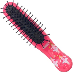 image:imageKent ARTH1 Baby Hair Brush Hair Brush for Kids Small Brushes for Hair and Travel Brush Hair Detangler with NonScratch Nylon Bristles for Gentle Detangling Arthedz Mischievous Cats PatternDainty Ballerinas