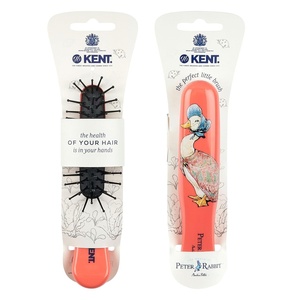 image:imageKent ARTH1 Baby Hair Brush Hair Brush for Kids Small Brushes for Hair and Travel Brush Hair Detangler with NonScratch Nylon Bristles for Gentle Detangling Arthedz Mischievous Cats PatternJemima