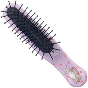 image:imageKent ARTH1 Baby Hair Brush Hair Brush for Kids Small Brushes for Hair and Travel Brush Hair Detangler with NonScratch Nylon Bristles for Gentle Detangling Arthedz Mischievous Cats PatternMischievous Cats
