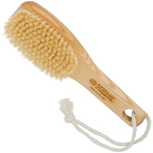 image:imageKent FD5 Beechwood Wood Long Handle Shower Bath Body Brush for Skin Exfoliate and Massage 100 Boar Bristles Best Back Body Foot and Leg Scrubber Brushing for Wet and Dry Body Made in EnglandFD6