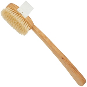 image:imageKent FD5 Beechwood Wood Long Handle Shower Bath Body Brush for Skin Exfoliate and Massage 100 Boar Bristles Best Back Body Foot and Leg Scrubber Brushing for Wet and Dry Body Made in EnglandFD3
