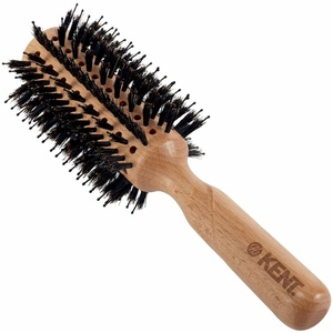 image:imageKent LPF5 Pure Flow Large Vented Round Brush for Blow Drying  FSC Certified Beech Wood Brush Filled with Natural Boar Bristle and Nylon Bristle Hair Brush  Round Hair Brush for Blow Drying and LiftLPF5