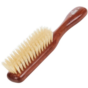 image:imageKent LS9D Satinwood Pure Soft White Bristle Narrow Hair Brush  Boar Bristle Brush for Thin Hair Luxury Styling Straightening and Smoothing Ideal for Women Made in EnglandDA4S