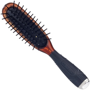 image:imageKent Minihog Detangler Brush Anti Static Hair Brush with Rounded Nylon Bristles for All Hair Types Travel Brush with Ergonomic Grip for Easy StylingSmall