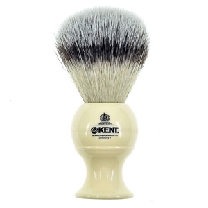 image:imageKent VS60 Natural Badger Bristle Black Socket Shaving Brush for Men for Safety Razor Shaving Razors for Men Perfect Lather Shaving Brush for Shave Cream Shaving Soap Kent Luxury Shaving Since 1777INF Plus