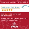 image:imageKent 10T Large Detangler Comb Handmade Wide Tooth Comb for Curly Hair Detangling Combs For Wet and Dry Hair Combs for Thick Hair SawCut and Hand Polished Made in EnglandTortoiseshell