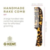image:imageKent 10T Large Detangler Comb Handmade Wide Tooth Comb for Curly Hair Detangling Combs For Wet and Dry Hair Combs for Thick Hair SawCut and Hand Polished Made in EnglandYellow Tokyo