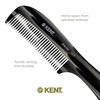 image:imageKent 10T Large Detangler Comb Handmade Wide Tooth Comb for Curly Hair Detangling Combs For Wet and Dry Hair Combs for Thick Hair SawCut and Hand Polished Made in EnglandGraphite