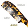 image:imageKent 10T Large Detangler Comb Handmade Wide Tooth Comb for Curly Hair Detangling Combs For Wet and Dry Hair Combs for Thick Hair SawCut and Hand Polished Made in EnglandYellow Tokyo