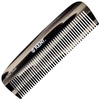 image:imageKent 12T Wide Tooth Detangling Comb  Handmade Pocket Comb for Thick Curly and Wavy Hair Large Tooth for Grooming Hair Beard and Mustache  SawCut and Hand PolishedGraphite