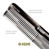 image:imageKent 16T G Black Graphite Fine and Wide Tooth for Daily GroomingHandmade Styling Comb for All Hair TypesWet or Dry Hair Detangling Comb for Men and WomenSaw Cut Hand PolishedMade in EnglandGraphite