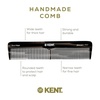 image:imageKent 16T G Black Graphite Fine and Wide Tooth for Daily GroomingHandmade Styling Comb for All Hair TypesWet or Dry Hair Detangling Comb for Men and WomenSaw Cut Hand PolishedMade in EnglandGraphite