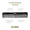 image:imageKent 16T G Black Graphite Fine and Wide Tooth for Daily GroomingHandmade Styling Comb for All Hair TypesWet or Dry Hair Detangling Comb for Men and WomenSaw Cut Hand PolishedMade in EnglandCombo