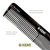 image:imageKent 16T G Black Graphite Fine and Wide Tooth for Daily GroomingHandmade Styling Comb for All Hair TypesWet or Dry Hair Detangling Comb for Men and WomenSaw Cut Hand PolishedMade in EnglandGraphite
