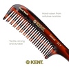 image:imageKent 21T Tortoiseshell Large Detangling Comb Wide Teeth for Thick Curly Wavy Hair Long Hair Detangler Comb For Wet and Dry Handmade of Quality Cellulose SawCut Hand Polished Made in EnglandTortoiseshell