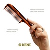 image:imageKent 21T Tortoiseshell Large Detangling Comb Wide Teeth for Thick Curly Wavy Hair Long Hair Detangler Comb For Wet and Dry Handmade of Quality Cellulose SawCut Hand Polished Made in EnglandTortoiseshell