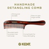 image:imageKent 21T Tortoiseshell Large Detangling Comb Wide Teeth for Thick Curly Wavy Hair Long Hair Detangler Comb For Wet and Dry Handmade of Quality Cellulose SawCut Hand Polished Made in EnglandTortoiseshell