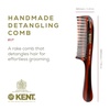 image:imageKent 21T Tortoiseshell Large Detangling Comb Wide Teeth for Thick Curly Wavy Hair Long Hair Detangler Comb For Wet and Dry Handmade of Quality Cellulose SawCut Hand Polished Made in EnglandTortoiseshell