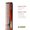 image:imageKent 2T Fine and Wide Tooth Comb For Men for Small Beard and Mustache Daily Hair Styling and Mens Grooming Comb All Hair Types Handmade Sawcut and Polished in EnglandPack of 2