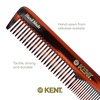 image:imageKent 5T 66 Inch Double Tooth Dressing Comb Fine and Wide Tooth for Hair Beard and Mustache Styling and Grooming  Coarse and Fine for Men Women and Kids  Made in England6 Pack