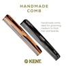 image:imageKent 6T Fine Tooth and Wide Tooth Hair Comb Handmade Styling Comb for Hair Care Barber Combs Beard Combs For Men Styling Grooming for Men Women and KidsMulti