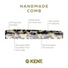 image:imageKent 6T Fine Tooth and Wide Tooth Hair Comb Handmade Styling Comb for Hair Care Barber Combs Beard Combs For Men Styling Grooming for Men Women and KidsWhite Tokyo