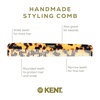 image:imageKent 6T Fine Tooth and Wide Tooth Hair Comb Handmade Styling Comb for Hair Care Barber Combs Beard Combs For Men Styling Grooming for Men Women and KidsYellow Tokyo