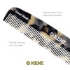 image:imageKent 7T TW Handmade All Fine Tooth Pocket Comb for Men Hair Comb Straightener for Everyday Grooming Styling Hair Mustache and Beard Use Dry or with Balms Saw Cut and Hand Polished Made in EnglandWhite Tokyo