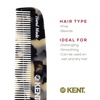 image:imageKent 7T TW Handmade All Fine Tooth Pocket Comb for Men Hair Comb Straightener for Everyday Grooming Styling Hair Mustache and Beard Use Dry or with Balms Saw Cut and Hand Polished Made in EnglandWhite Tokyo