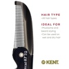 image:imageKent 87T Black Graphite Handmade Folding Pocket Comb for Men Fine Tooth Hair Comb Straightener for Everyday Grooming Styling Hair Beard or Mustache Saw Cut Hand Polished Made in EnglandCombo