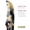 image:imageKent 87T Black Graphite Handmade Folding Pocket Comb for Men Fine Tooth Hair Comb Straightener for Everyday Grooming Styling Hair Beard or Mustache Saw Cut Hand Polished Made in EnglandWhite Tokyo